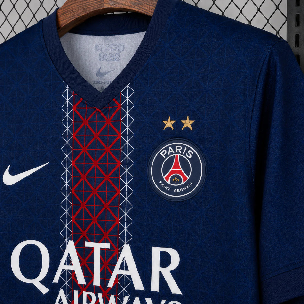 Maillot Back2Back psg 2 étoiles